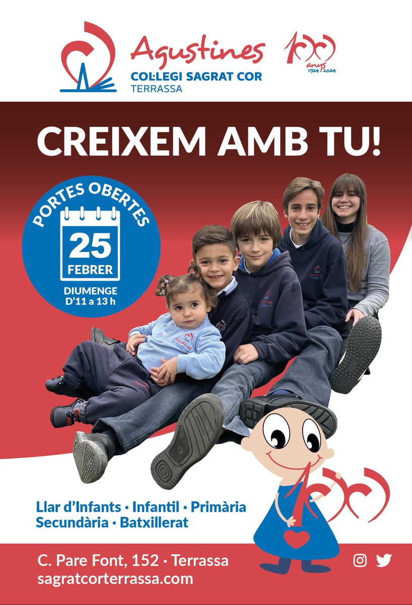 Escola Sagrat Cor - Terrassa (@sagratcortrs) on Twitter photo 