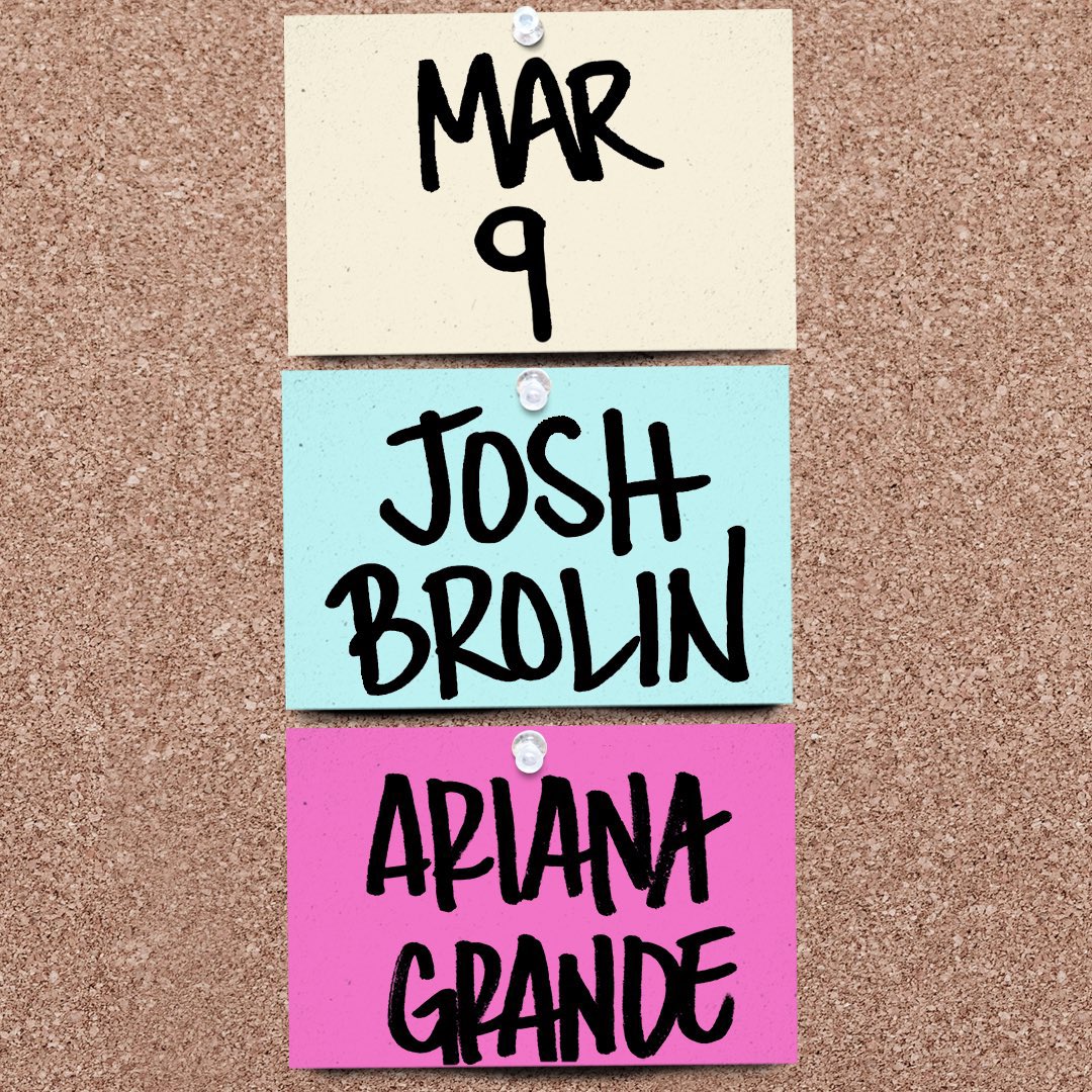 ArianaToday's tweet photo. 🚨 ariana will make her return to saturday night live on march 9 as the musical guest https://t.co/7Jjg2Yx6Yk