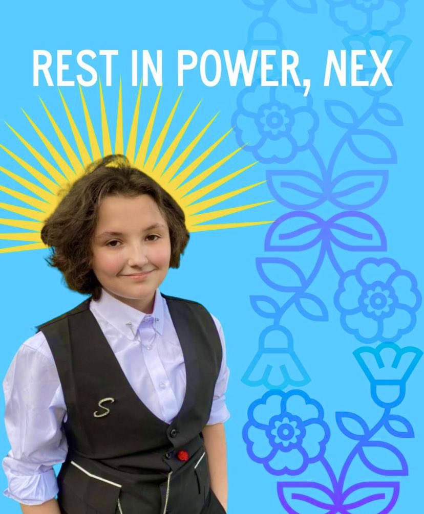 Nex Benedict, a Cherokee/Choctaw two-spirit (trans,non-binary) child was recently beaten to death at school. Her murder was a hate crime. My heart goes out to her family and loved ones. 

May she forever walk in power in the land of beautiful souls.