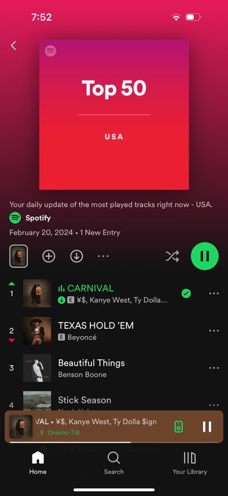 realGemley's tweet photo. @kanyestreams1 It’s no. 1 https://t.co/1WrvqJMGTv