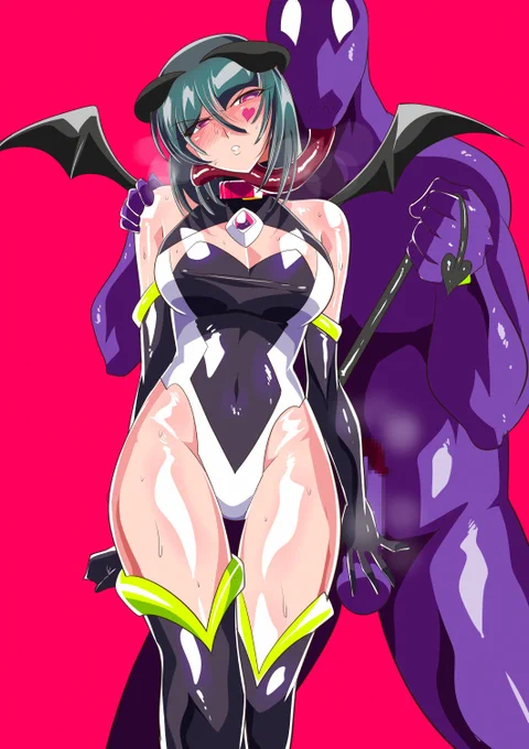 次回新作同人誌の表紙絵が完成しました!次回は退魔師アキナ!最愛の娘を救い出すために新たな力を携えて敵地に乗り込む! 