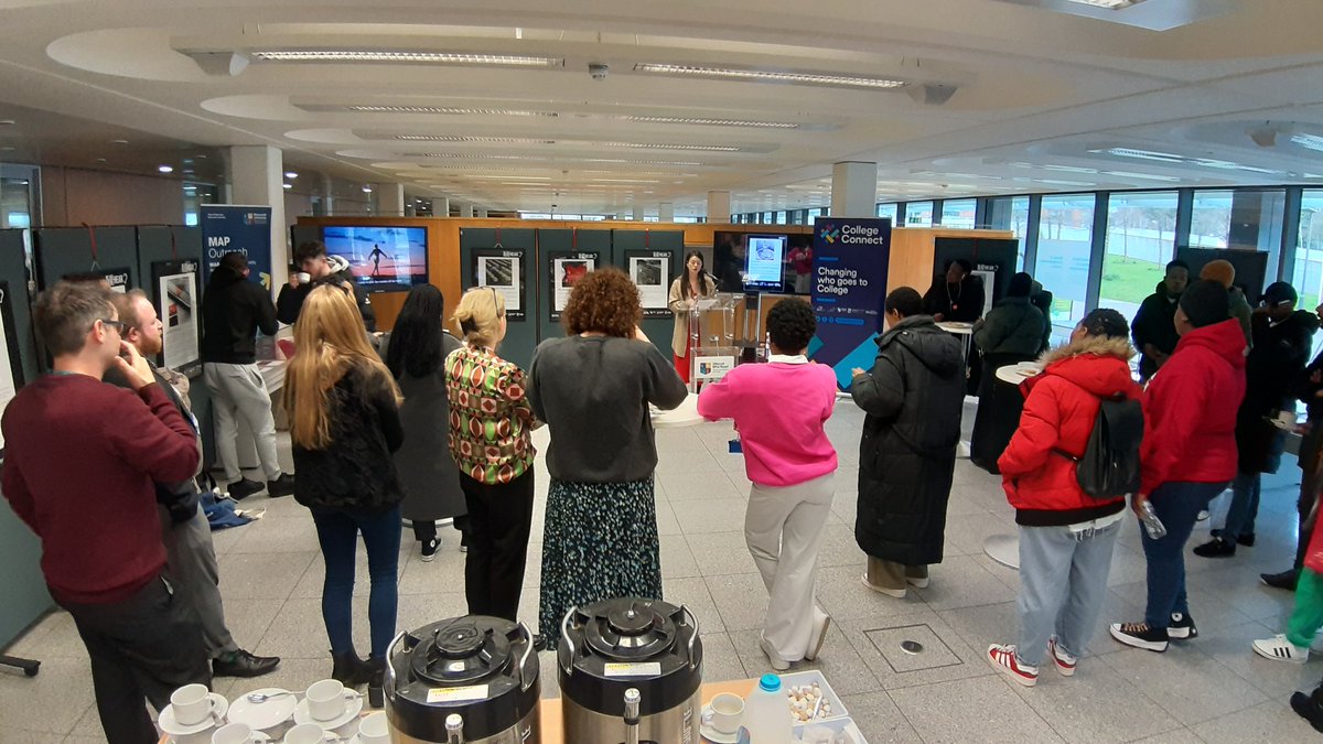 Delighted to see the big turnout for the launch of the 'We Are Here HEAR' exhibition that we are hosting in the @library_mu foyer for #SocialJusticeWeek @MaynoothUni