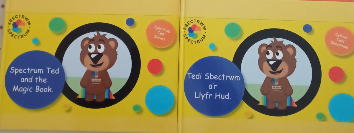 #ChildrensBookDay Spectrum has written three books, Our newest book is called ‘ Spectrum Ted and the Magic Book’ it challenges gender stereotyping. We use this with the Year 1 and 2 pupils. #Imagination #ICBD202