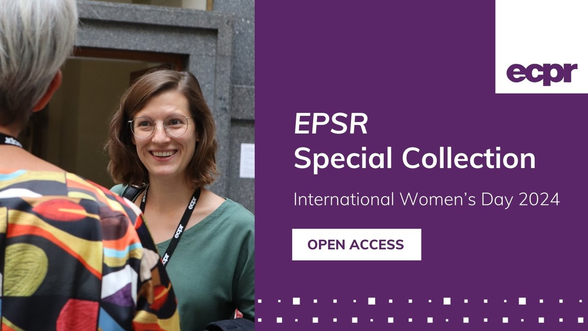 European Political Science Review (@epsrjournal) on Twitter photo 🤗 #IWD2024
🖋️ <a href="/corinna_kroeber/">Corinna Kroeber</a> & <a href="/Svenja_Krauss/">Svenja Krauss</a> examine how the #gender of MPs influences the use of oversight mechanisms in government & opposition by analysing panel data from the 🇩🇪 Bundestag between 1949-2013
#OpenAccess 🔓 bit.ly/4270J6R 🤗 #IWD2024
🖋️ <a href="/corinna_kroeber/">Corinna Kroeber</a> & <a href="/Svenja_Krauss/">Svenja Krauss</a> examine how the #gender of MPs influences the use of oversight mechanisms in government & opposition by analysing panel data from the 🇩🇪 Bundestag between 1949-2013
#OpenAccess 🔓 bit.ly/4270J6R
