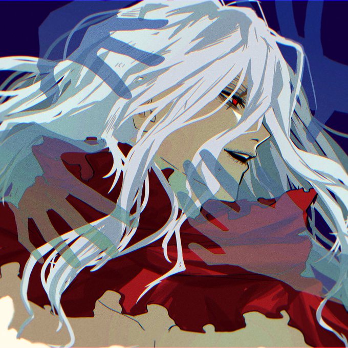 「cloak white hair」 illustration images(Latest)｜4pages