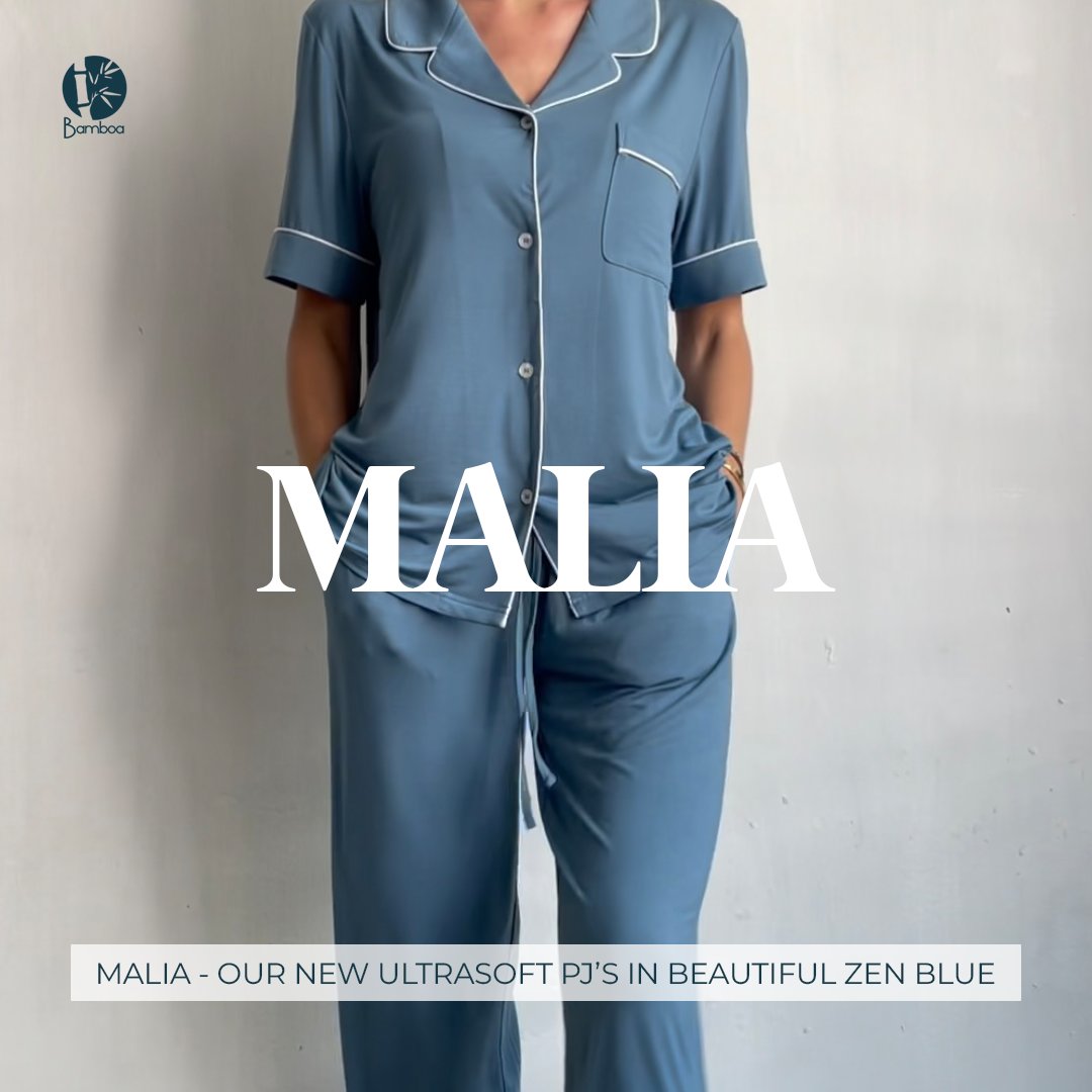 Bamboahome's tweet photo. Drift into a cozy slumber and wake up rejuvenated, every single night with MALIA.

#DreamInBamboo #LuxurySleepwear #PureComfort #SensitiveSkinFriendly #EcoChic #EcoComfort #LuxurySleep #BambooSheets #SustainableLiving #EcoFriendlyBedroom  #EcoGiftIdeas https://t.co/tgN0VYtj4E