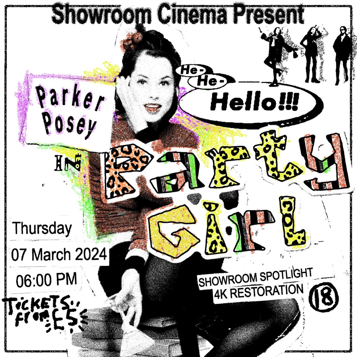 Reposting this because it's tomorrow and it's a one off chance to see Party Girl in 4K at the cinema!

(also I did a nice flyer for it)

#partygirl #parkerposey #sheffield
