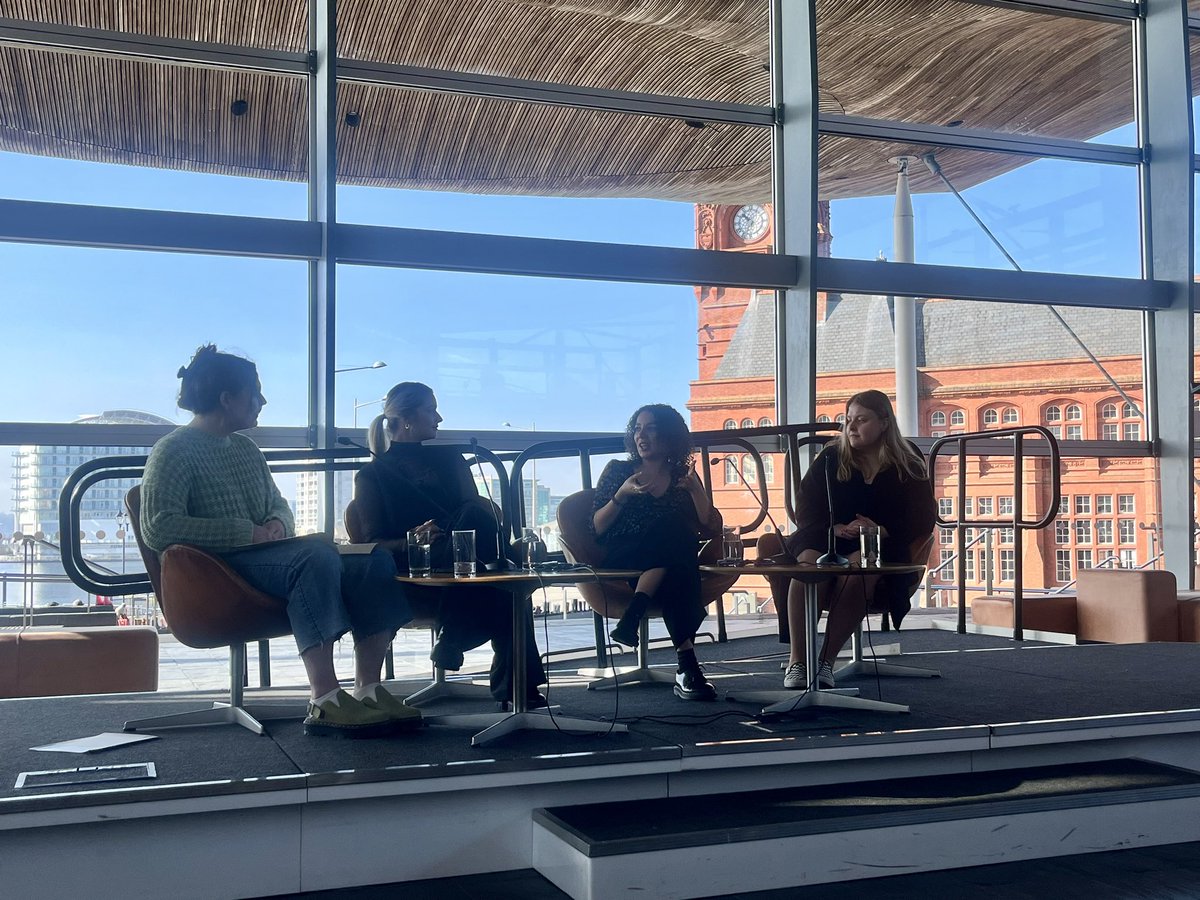 Our very own @JessHopeClayto1 chairing a panel discussion @SeneddCymru to celebrate International Women’s Day 2024. @_JessicaDavies @tayloredmonds @mollyfentonx share their thoughts on gender equality and why representation matters. #IWD2024