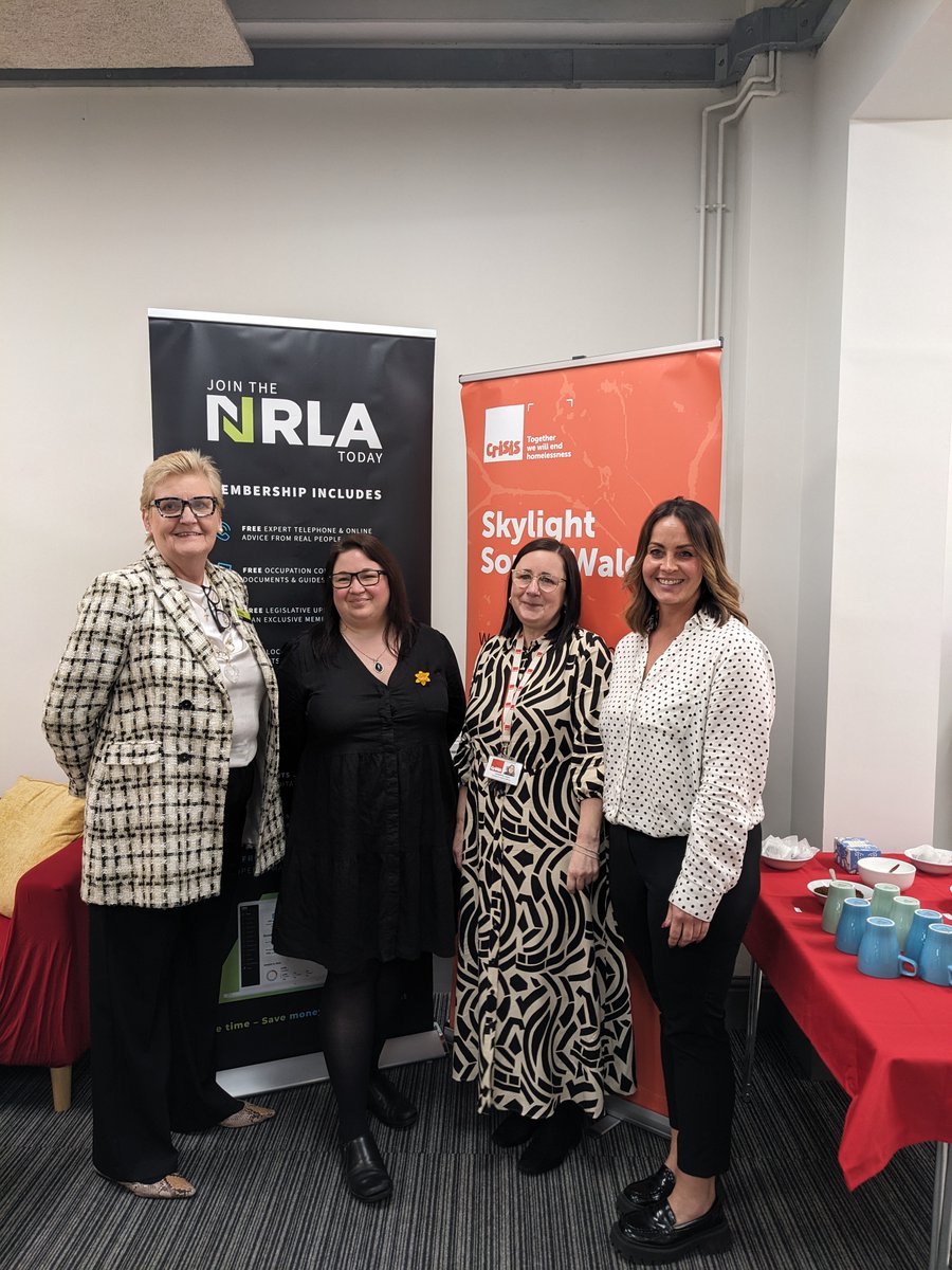 It was great working with @NRLAWales to share more about our work at the South Wales Skylight yesterday evening with local landlords. Thanks to all who came along.