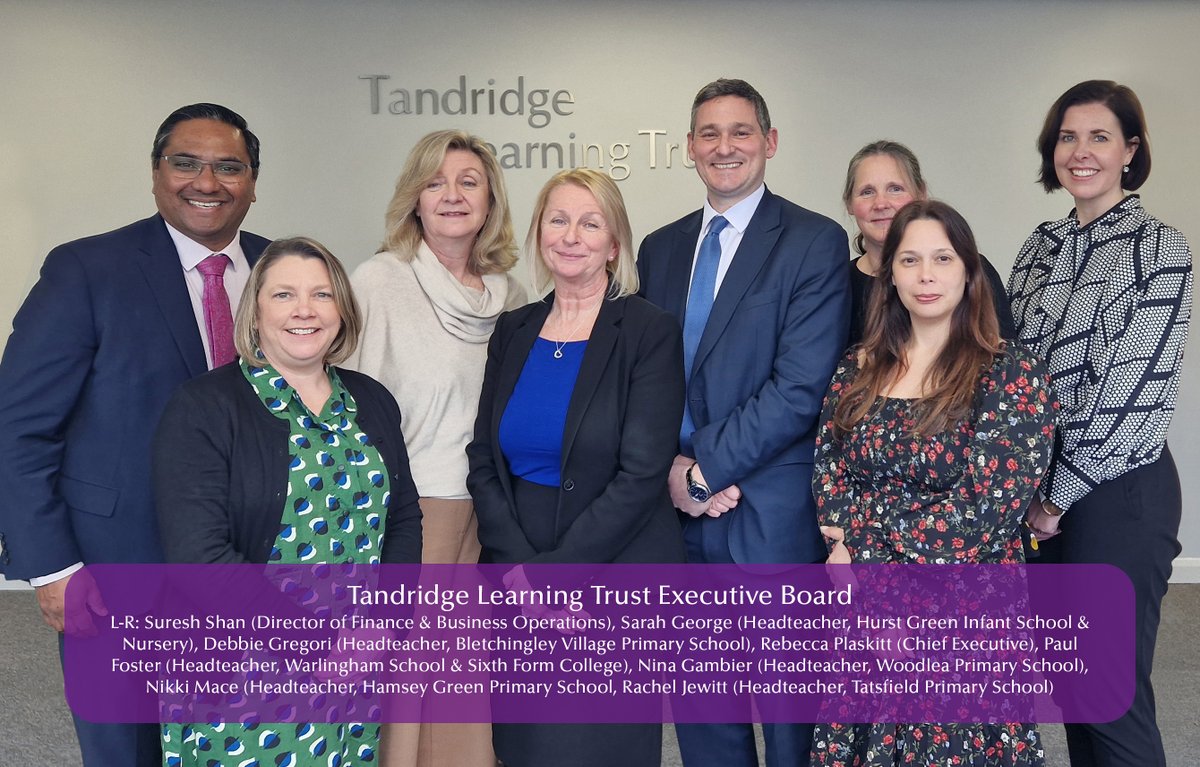 We are delighted to announce that Hurst Green Infant School & Nursery (@HurstGreen_Sch) will be joining Tandridge Learning Trust on 1st April 2024. For more information, please visit the news section of our website: bit.ly/4c08CzZ. #StrongerTogether