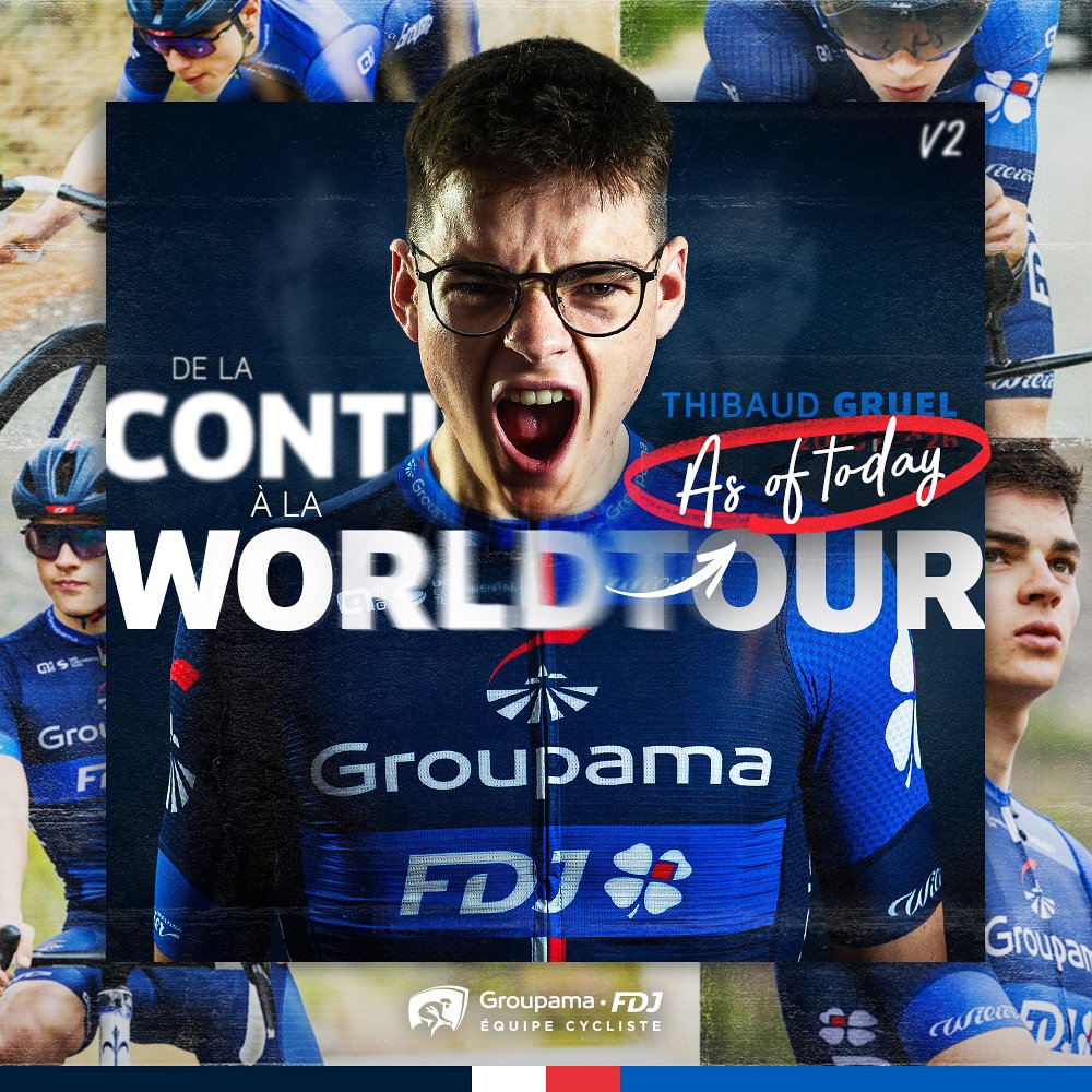 Équipe Cycliste Groupama-FDJ United tweet media