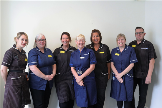 Matrons and Lead Nurses from the Trust are taking on the gruelling end-to-end Malvern Hills walk in aid of @UHCWCharity to buy fold up beds for the families of end of life patients to stay in, so they can be with their loved ones in their final days 💗 justgiving.com/page/vanessa-m…