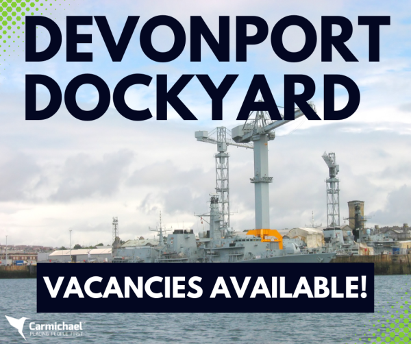 🚢 The Devonport Dockyard refurb project will support the Royal Navy's submarine maintenance programme. Opportunities are now available for #SectionEngineers, #SiteAgents and more!

Click on the link to find out more! 👉 shorturl.at/efpQ8

#civilengineering #construc...