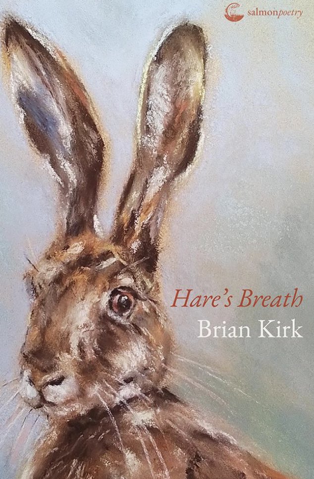 Tune into the #poetry #podcast saturday from 5pm on your preferred podcast platform to hear @briankirkwriter read from his poetry collection, Hare’s Breath, published by @salmonpoetry We’re on @Spotify @ApplePodcasts @podbeancom & more & always ensure you Stay Bloody Poetic 💙