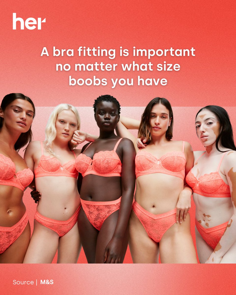 Her.ie on X: Bra education is important for all ages and chest sizes I  have always had a small bra size, no matter how much I willed it to be  bigger in