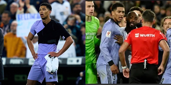 dailyinsiderng's tweet image. Jude Bellingham has been suspended for the next two games by La Liga after the Valencia vs Real Madrid game.
#officialannoucement #mile2 #efcc #bellinghamgoal