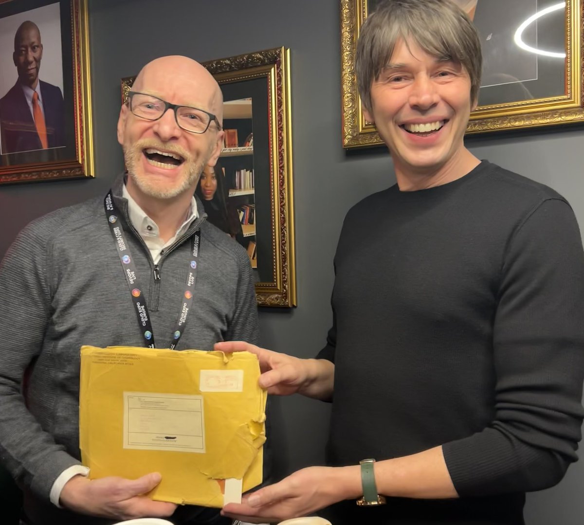 What an absolute gent. Thanks for sparing a few minutes to chat NASA and JPL <a href="/ProfBrianCox/">Brian Cox</a>.