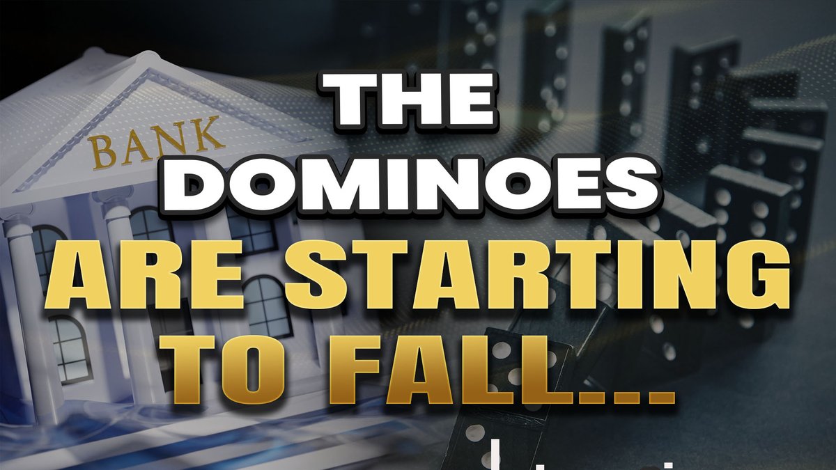 The dominos have started to fall - The signs are visible...  

Watch Here: rumble.com/v4hed1u-the-do…   

#investing #education #goldbusters #gold #silver #LeeDawson