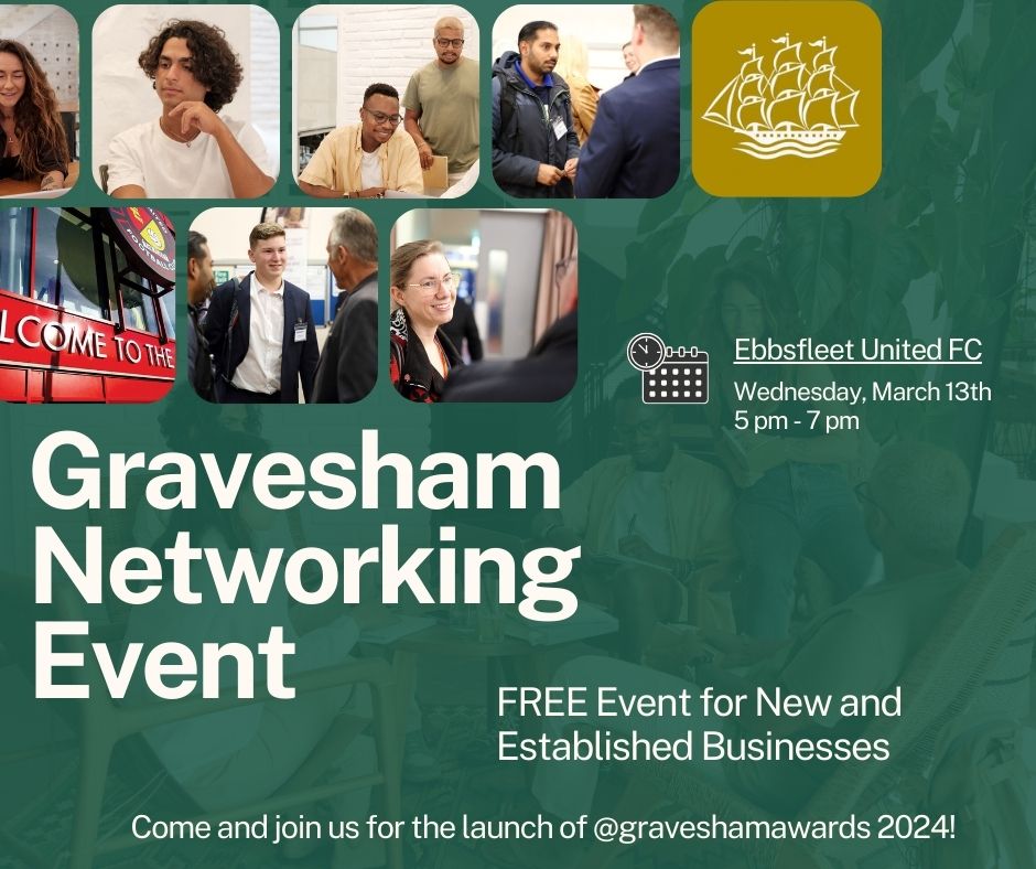 Gravesham Business Network (North Kent) Next meeting is at @EUFCofficial 13th Marchfrom 5pm - plus its the launch of the 2024 @graveshamawards Register to attend here: forms.office.com/e/u0Bmvh7zcd