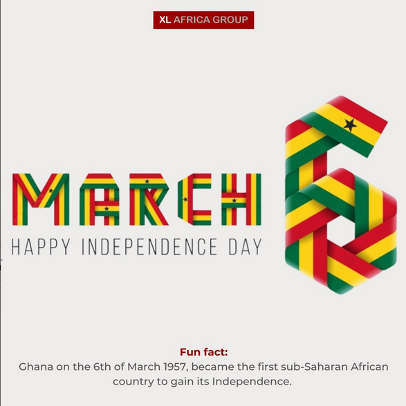 XL_AFRICAGROUP's tweet photo. Happy Independence Day from XL Africa Group to all Ghanaians.
#xlafricagroup #xlmanagementservicesghana #xloutsourcingltd #expressandlogistics #securityandprotection
#cashmanagement #facilitiesmanagementservices
#KEC #projectmanagement #security #construction #keepeXpLoring https://t.co/HmJ9vRLNR2