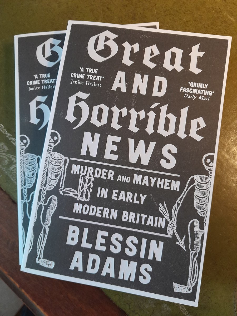 I'm so excited to have received copies of the paperback edition of #greatandhorriblenews. Out March 28th. Huge thanks to <a href="/ArabellaPike/">Arabella Pike</a> and all at <a href="/WmCollinsBooks/">William Collins Books</a> for such a wonderful looking book!