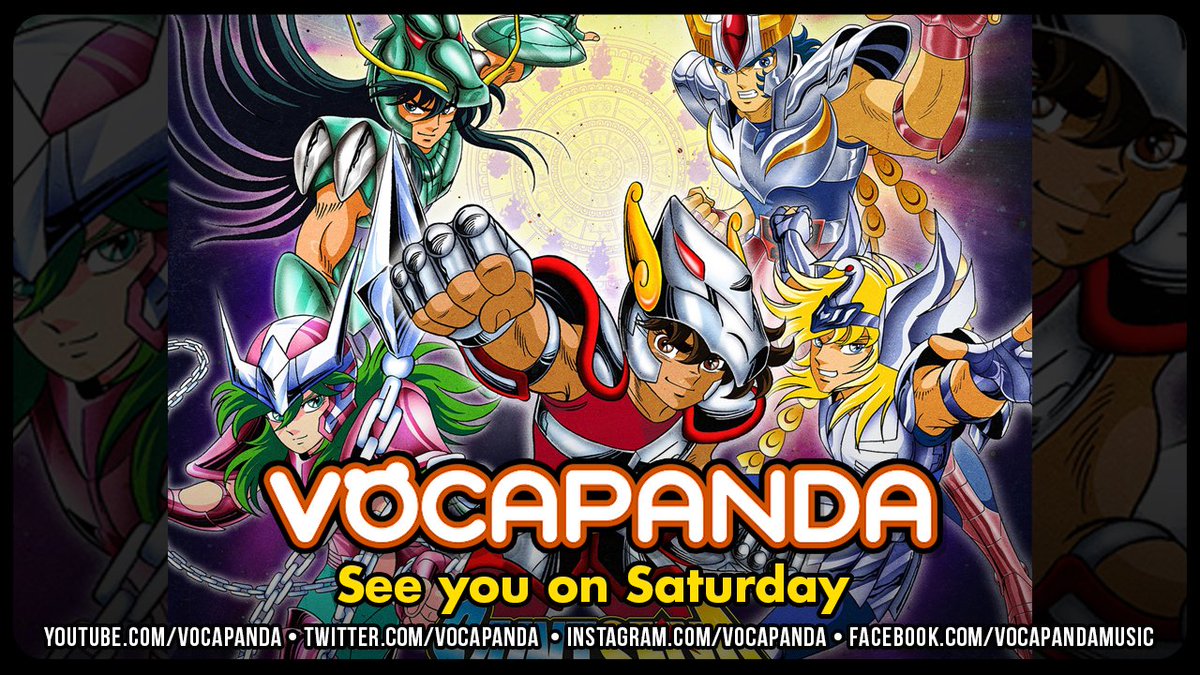 Vocapanda's Next Cover: SAINT SEIYA / 聖闘士聖矢 / 影山 ヒロノブ - ソルジャー・ドリーム / Soldier Dream
Audio preview: youtu.be/6yat1xGuEho
Full version on Saturday, 7:00 P.M. (GMT +8). 
 ✉: vocapanda.carrd.co 

#SaintSeiya #聖闘士聖矢 #ソルジャー・ドリーム #SoldierDream