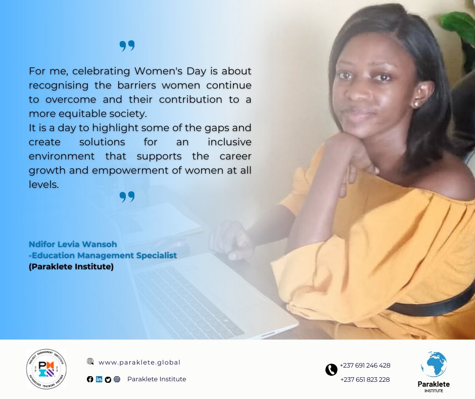 pacesetterpe's tweet photo. March 2024: Celebrating Women
#InternationalWomensDay means different things to different people. We asked our female employees what the celebration of #internationalwomensday2024 means to them, and this is what they had to say. https://t.co/8FeK09xP2e