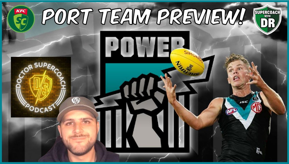 It's been my most requested #Supercoach collab so far! Today I am joined by the great @JB_DRSC from @Doctor_SC to discuss all things Port!! Should we still select Butters? Which premo have we both selected that is in only 5% of teams? Check it out here! 😃 youtu.be/3et35pTggzM