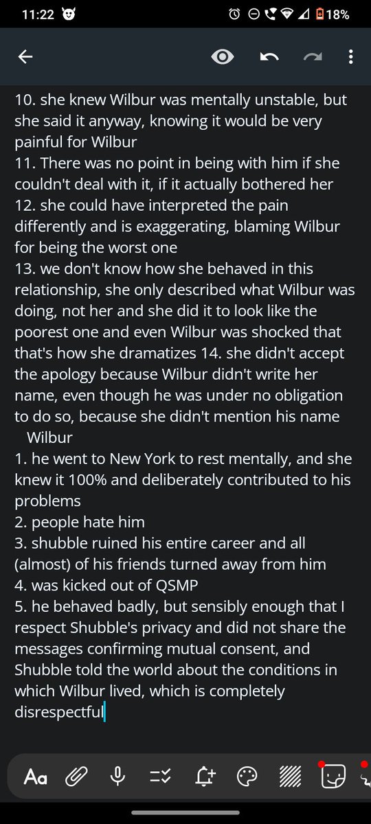 lvixx123's tweet photo. my thoughts on this matter (sorry if there are any mistakes, I'm writing it quickly and using a translator)
#WilburSupportSquad #wilbursoot https://t.co/agN5Bm8epG