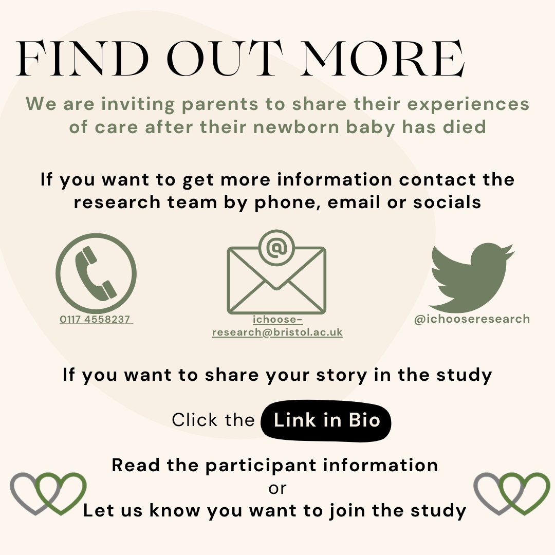 Research Interviews with parents who have experienced the death of a baby shortly after birth! Black & Asian parents don't often have their voices heard in research like this!