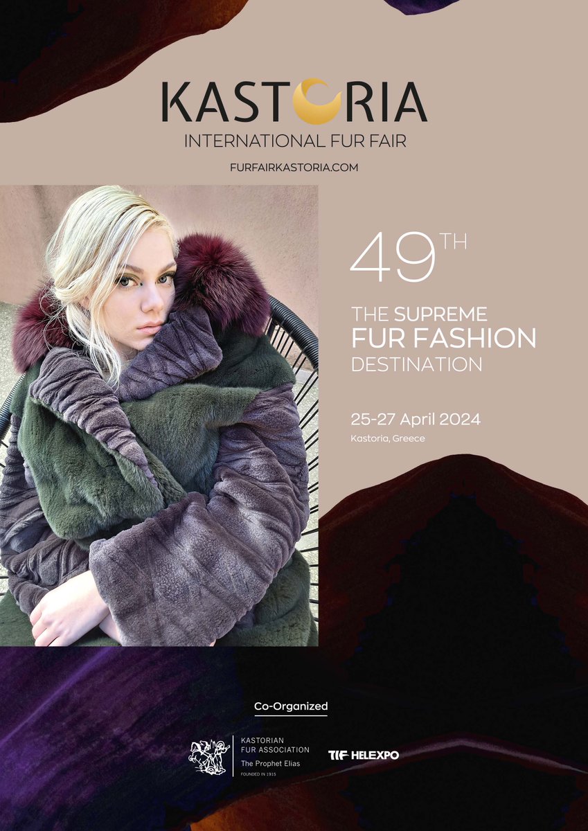 49° Kastoria International Fur Fair 25-27 Aprile 2024.
@kastoriafurfair  
mpastyle.it/49-kastoria-in…