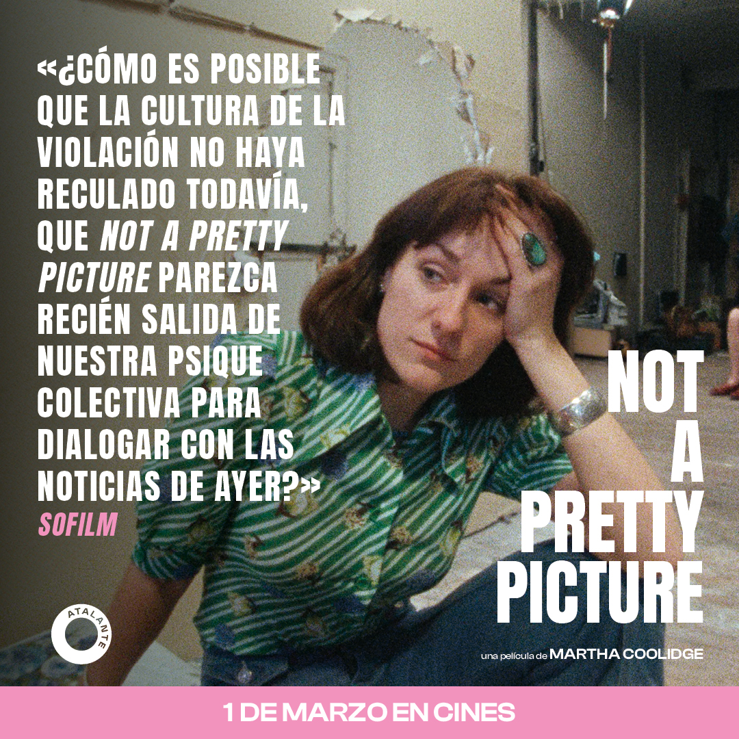 GolemMadrid's tweet photo. 💜 Una joya pionera del cine feminista, imprescindible para abrirnos los ojos ante una realidad dolorosa y aterradora: #NotAPrettyPicture, de #MarthaCoolidge, un alegato contra la violencia de género que hoy puedes ver por solo 5 € ✊🏻.
Entradas 🎟️: https://t.co/ihLsud4uuV https://t.co/VvurdKg5IN