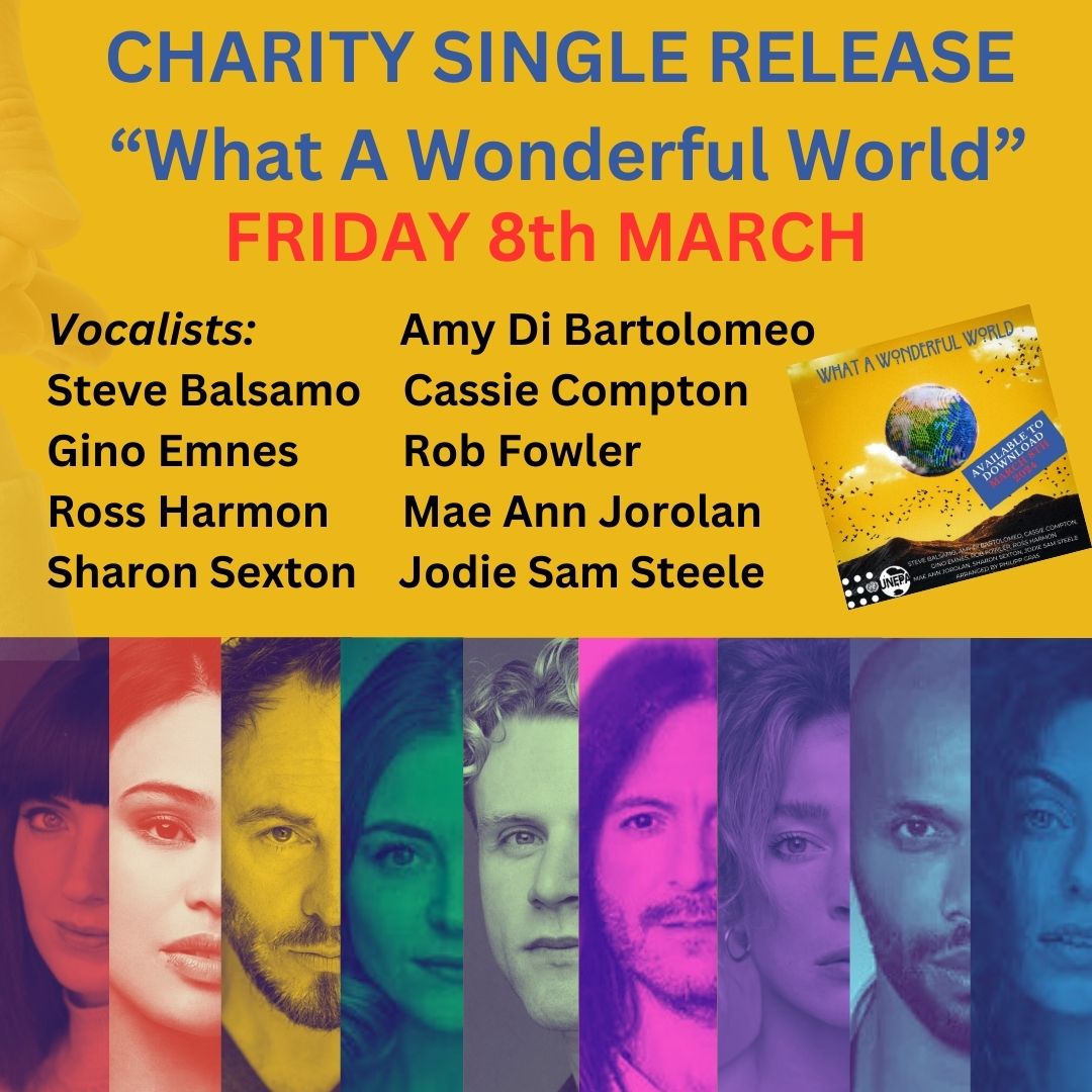 CHARITY SINGLE - NEWS

Stars from across European Stages and London’s West End will release a stunning cover version of the classic song "What a Wonderful World", available for purchase/download on all worldwide platforms.

Read more here:

londontheatrereviews.co.uk/post.cfm?p=193…