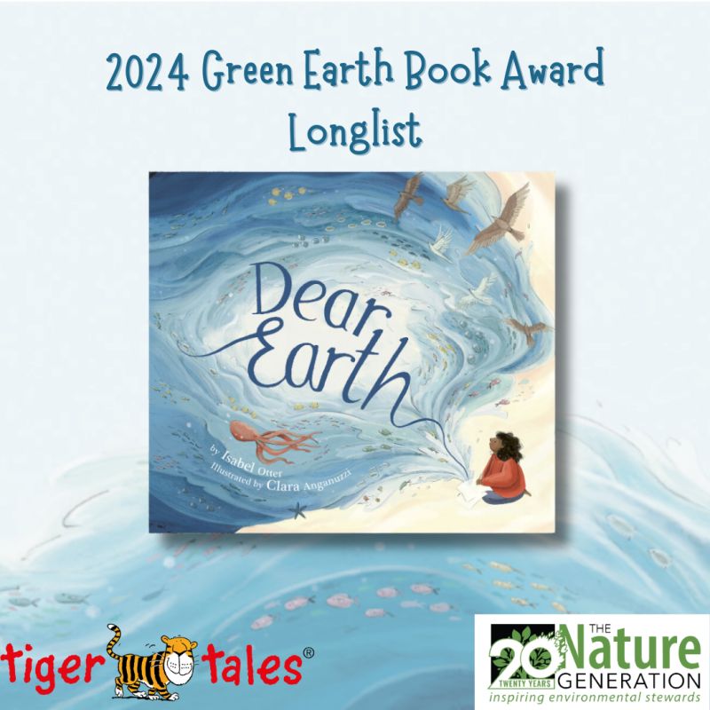 Exciting News!! Dear Earth has been longlisted for the 2024 Green Earth Book Award!