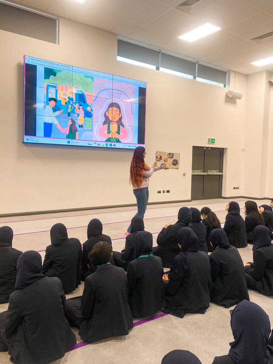 Yesterday, we welcomed Jaspreet Kaur. She explained her journey to becoming a poet and published writer to our Year 7 students @behindthenetra