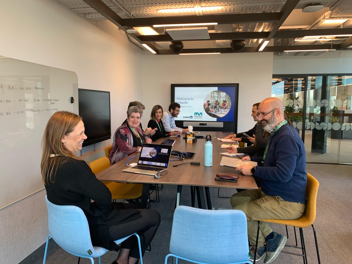 Irlandan gaude #MUnibertsitateko talde bat hainbat hezkuntza-ekosistema ezagutzen eta, besteak beste, <a href="/LinkedIn/">LinkedIn</a>|eko egoitza bisitatzeko aukera izan dugu, <a href="/euMONDRAGON/">MONDRAGON</a>|eko zenbait kiderekin batera.

#LearningFromReality 
<a href="/MU_gep/">Mondragon Goi Eskola Politeknikoa</a> <a href="/Huhezi/">Huhezi (MU)</a> <a href="/Enpresagintza/">Mondragon Unibertsitatea - Enpresagintza</a>