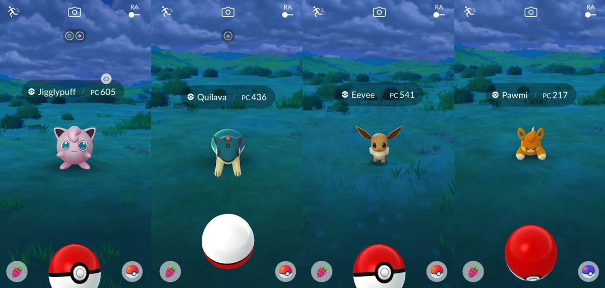 PokemonGOHubNet's tweet image. Some Trainers are reporting having beta access to the new catch backgrounds. These looks nice, but they come with a handful of issues, and some performance penalties, so it remains to be seen when they will be ready for launch!