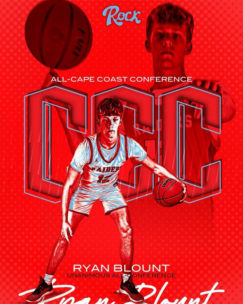 Rockledge High Basketball (@rockledgehoops) on Twitter photo Congratulations to <a href="/ryan1blount/">Ryan Blount</a> for making the Cape Coast Conference Team.
#raiderpride
#rockledgeraidersbasketball Congratulations to <a href="/ryan1blount/">Ryan Blount</a> for making the Cape Coast Conference Team.
#raiderpride
#rockledgeraidersbasketball