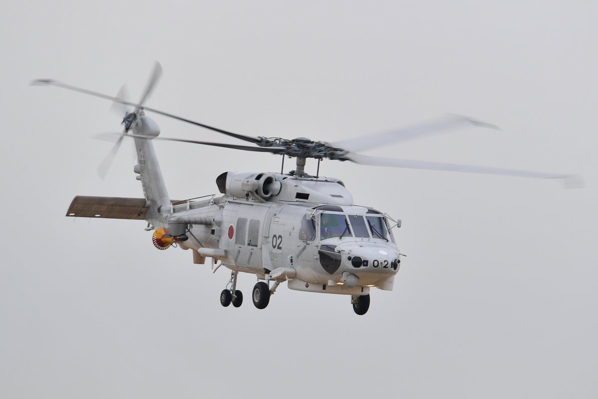 SH-60Lの日米共同訓練参加は今回が初めてです！ SH-60Lは、現有の海上