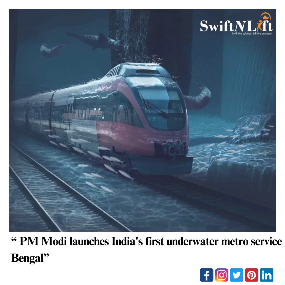 On Wednesday, Prime Minister Narendra Modi inaugurated the Howrah Maidan-Esplanade section of the East-West corridor of the Kolkata Metro, proudly labeled as India's inaugural underwater metro service.
#modi #KolkataMetro #PMModiji #metro
