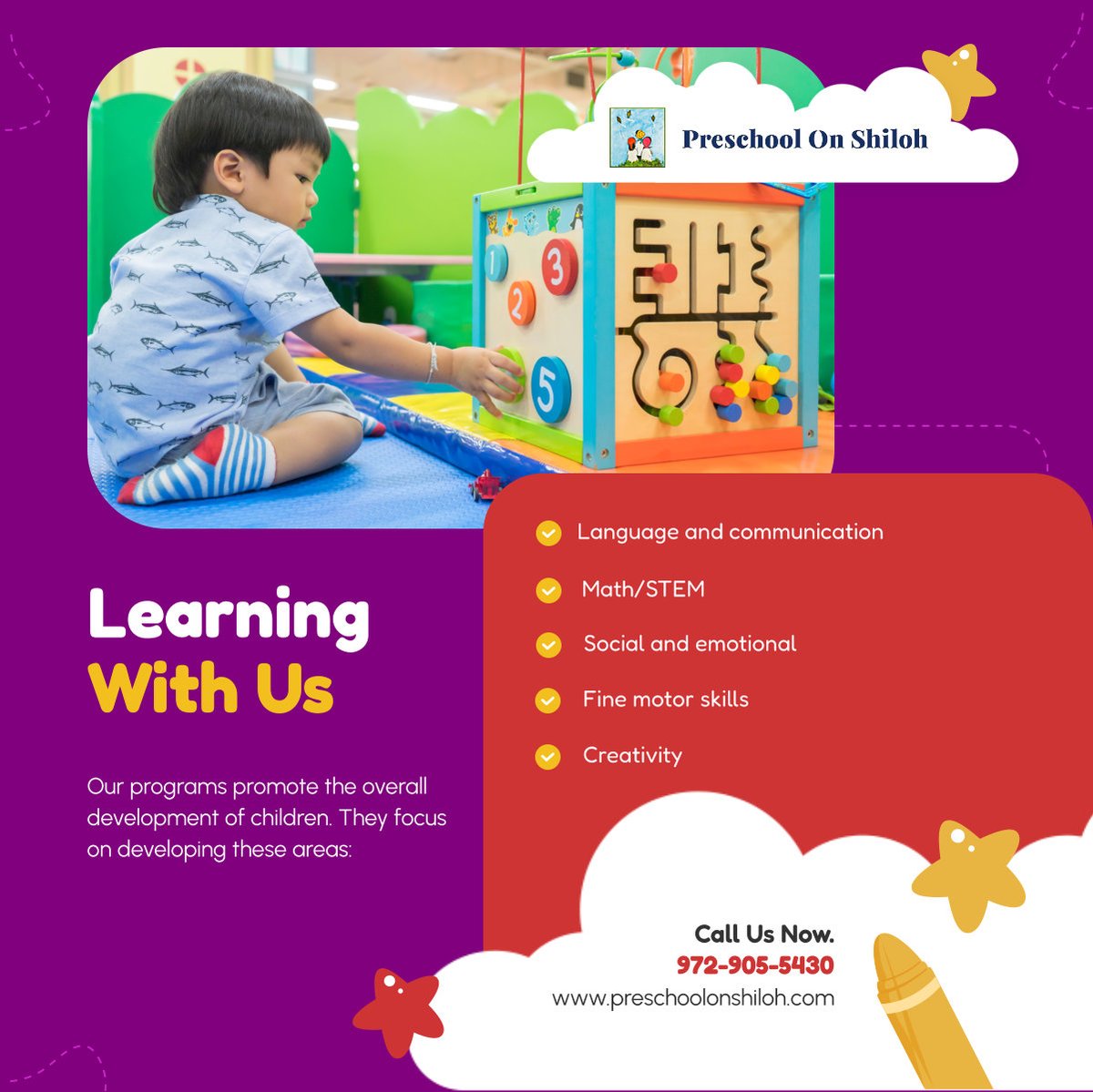 preschoolshiloh's tweet image. Holistic development during childhood is ideal. We make this a reality by developing age-appropriate programs that develop the different skills children need as they grow up. 

#GarlandTX #PreschoolPrograms #ChildCare #HolisticDevelopment