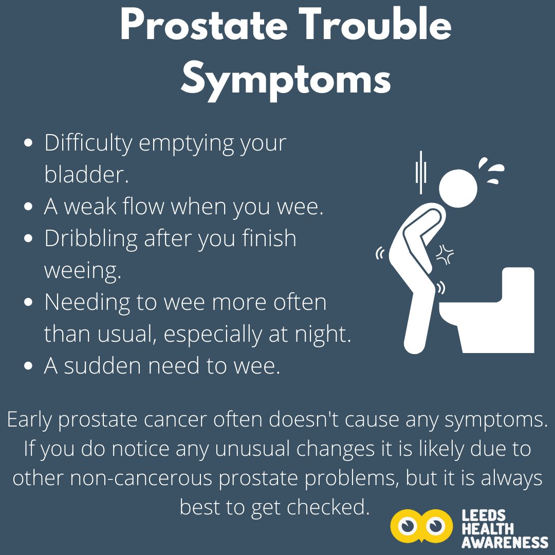 March is #ProstateCancerAwarenessMonth. In the UK, about 1 in 8 men are diagnosed with it each year. If you notice any potential signs of prostate cancer, speak to your GP. Signs are often caused by other health issues, but it is always best to get checked.😊