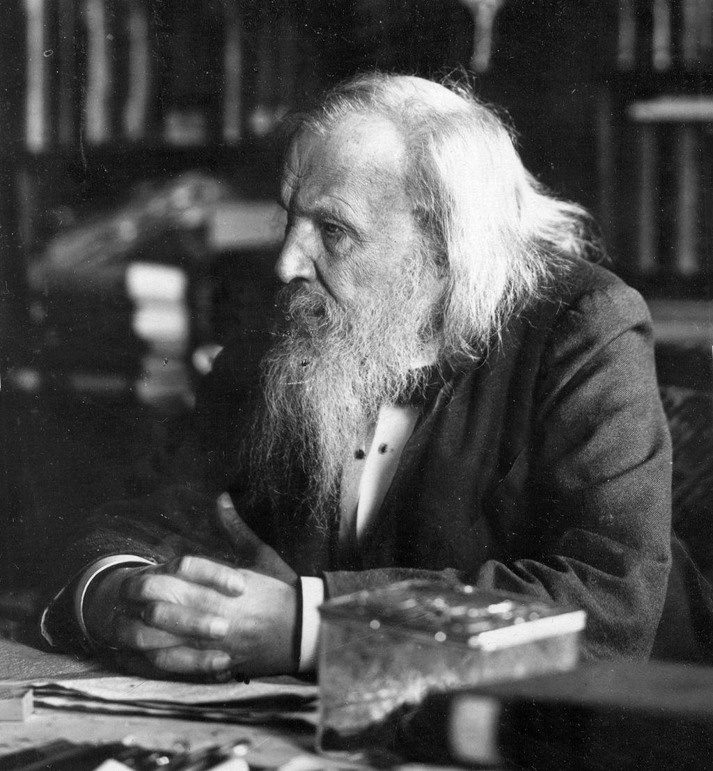 NobelPrize's tweet image. #OTD in 1869 chemist Dmitri Mendeleev first presented his periodic table, an arrangement of chemical elements in order of increasing atomic mass. He was nominated for a #NobelPrize in 1906.

Discover more periodic table links to the Nobel Prize: bit.ly/2Y3PU7e
