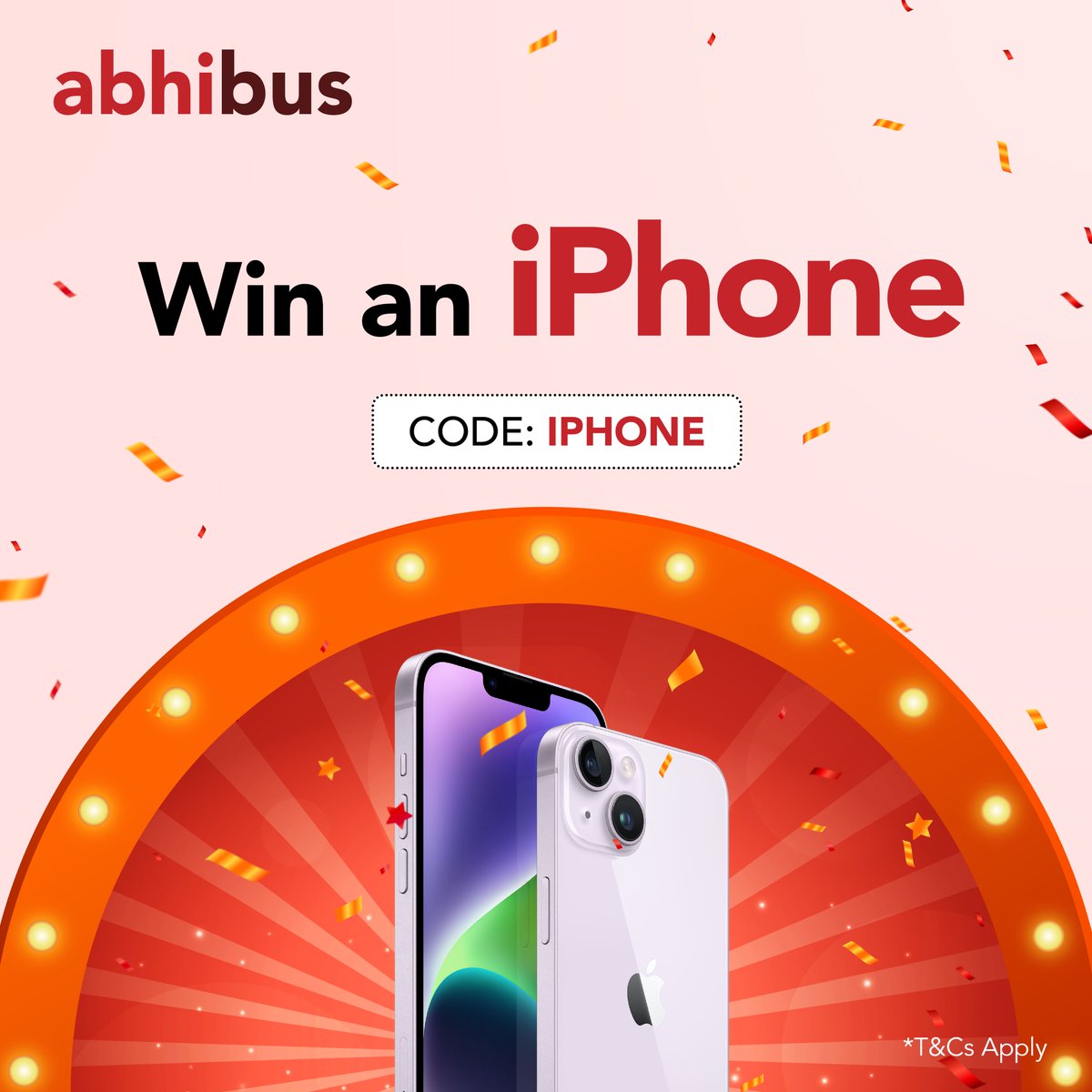 The long weekend is here, so is your chance to Win an iPhone!! We hope you make the best use of both!😁😁 #AbhiBus #ContestAlert #WinAniPhone15