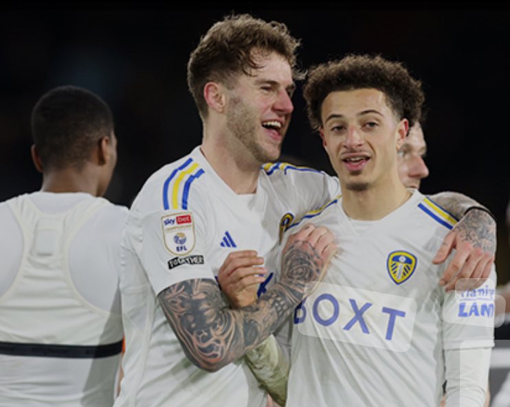 Surely the best pair of CBs we have had since we had Rio and Woodgate at Leeds #lufc