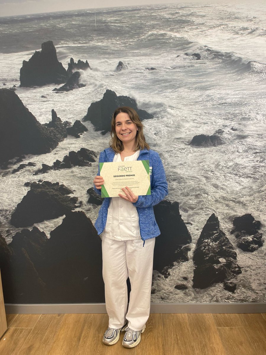 Es un orgullo para nuestra UGC #Anatomía_patológica y para el <a href="/TorrecardenasHU/">Hospital Universitario Torrecárdenas</a> la obtención del segundo premio, en el concurso de casos clinicos, celebrado en la X reunión científica del #Faett por nuestra residente <a href="/MJPath/">María Jesús Gil-Belmonte</a> Felicidades 👏