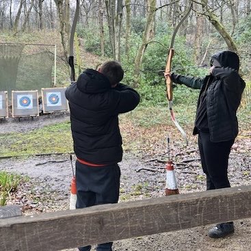 A group of our KS4 pupils really enjoyed their reward trip to Bradley Woods recently - Mr Reid took the competition very seriously! ⁦@ImpactMAT⁩