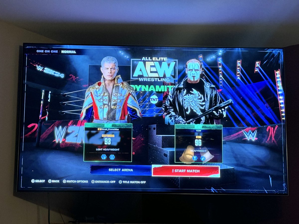 This is the story I was supposed to finish right? #WWE2K24