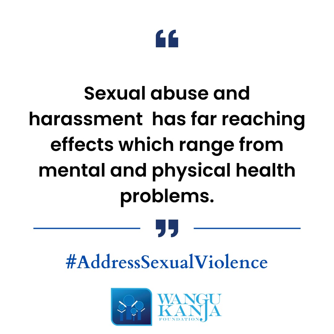 The number of sexual violence keeps on increasing and it's high time it is addressed with the seriousness it deserves. <a href="/WanguKanjaF/">Wangu Kanja Foundation</a>
#AddressSexualViolence