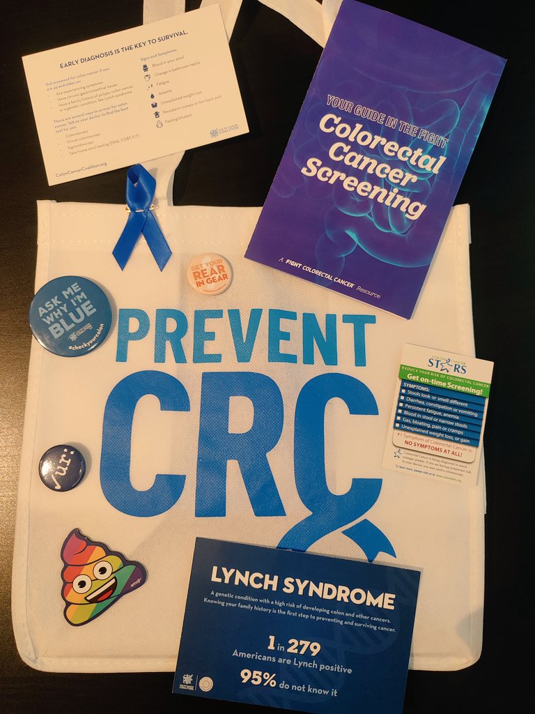 #ColorectalCancerAwareness Star of the day-CECE, our inflatable colon helped folks to walk through the importance of routine screening. 
Thank you! @IssakaMD, Ari & Liz for the opportunity to participate in an incredibly rewarding event. #EarlyDetection #BlueforCRC #preventCRC